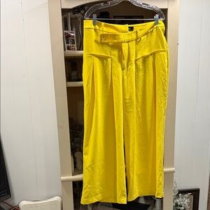 AKIRA Yellow Wide Leg Pants